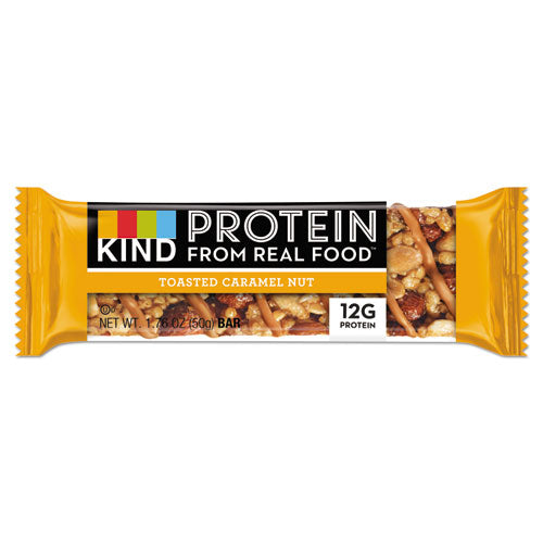 Protein Bars, Toasted Caramel Nut, 1.76 Oz, 12-pack