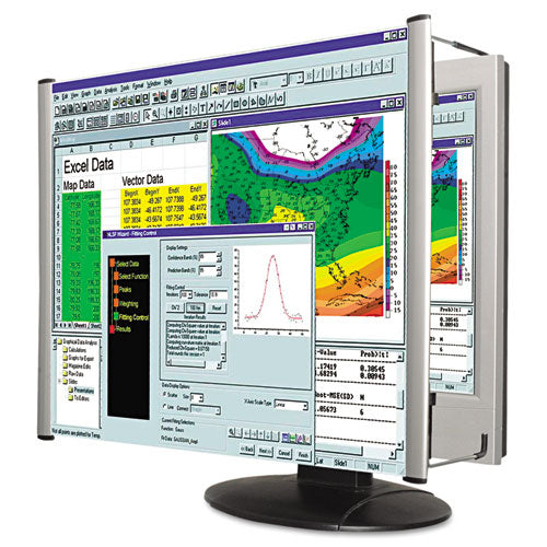 Lcd Monitor Magnifier Filter, Fits 17" Lcd