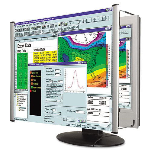 Lcd Monitor Magnifier Filter, Fits 17" Lcd