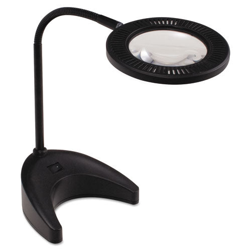 Led Desk And Task Lamp, 5w, 5.5"w X 13.38"d X 21.25"h, Black