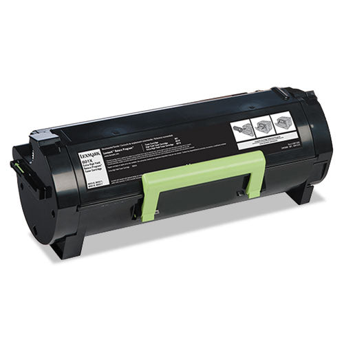 60f1x00 Ultra High-yield Toner, 20000 Page-yield, Black