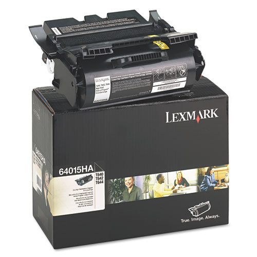 64015ha Return Program High-yield Toner, 21000 Page-yield, Black