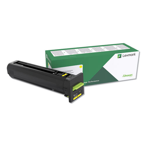 72k1xy0 (cs820) Return Program Extra High-yield Toner, Yellow