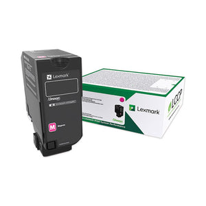 74c00mg Return Program Toner Cartridge, 3,000 Page-yield, Magenta