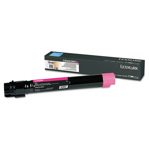 C950x2mg Extra High-yield Toner, 22000 Page-yield, Magenta