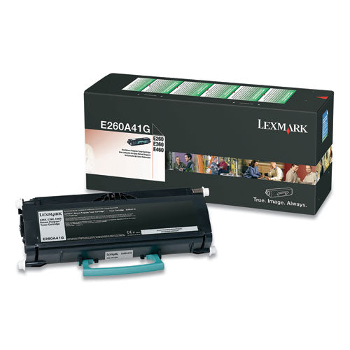 E260a41g (e260) Return Program Toner, 3500 Page-yield, Black