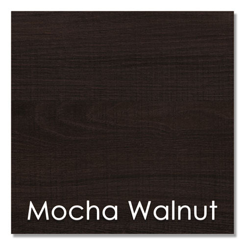 Kompass Flexible Home-office Desk, 33w X 23.4d X 48h, Mocha
