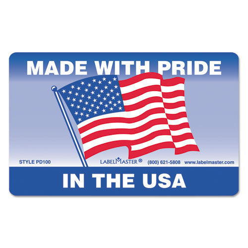 Label,made In Usa