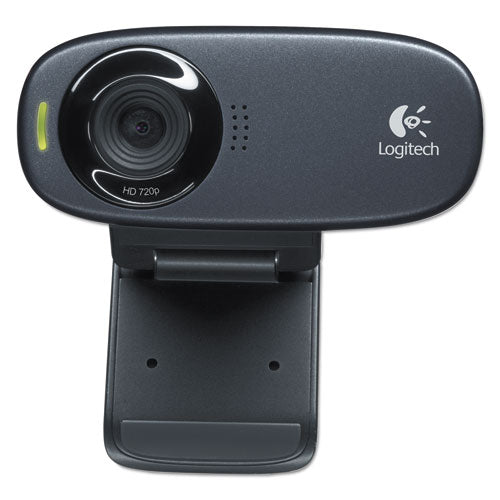 C310 Hd Webcam, 1280 Pixels X 720 Pixels, 1 Mpixel, Black