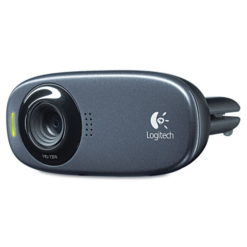 C310 Hd Webcam, 1280 Pixels X 720 Pixels, 1 Mpixel, Black