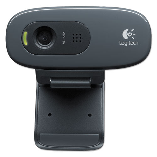 C270 Hd Webcam, 1280 Pixels X 720 Pixels, 1 Mpixel, Black