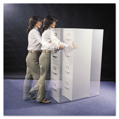 Cabinet Floor Savers, Triangular, 7w X 1.13d X 8h, Beige, 4-pack