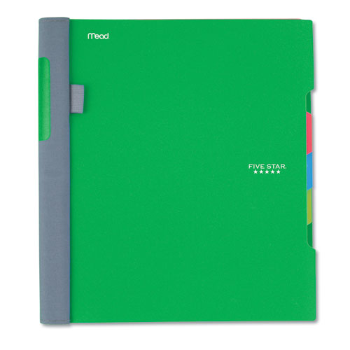 Advance Wirebound Notebook, 5 Subjects, Medium-college Rule, Assorted Color Covers, 11 X 8.5, 200 Sheets
