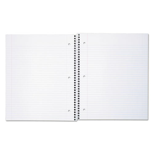 Durapress Cover Notebook, 1 Subject, Medium-college Rule, Assorted Color Covers, 11 X 8.5, 80 Sheets