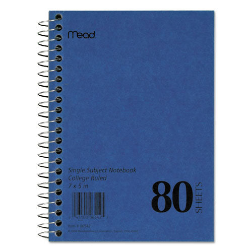 Durapress Cover Notebook, 1 Subject, Medium-college Rule, Assorted Color Covers, 11 X 8.5, 80 Sheets