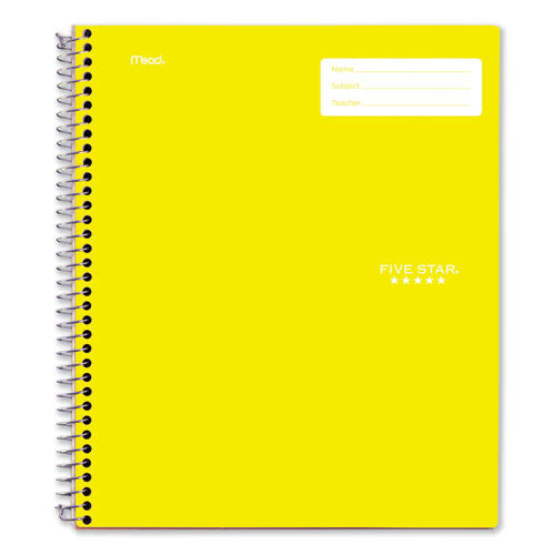 Interactive Notebook, 1 Subject, Wide Rule, Assorted Cover Colors, 11 X 8.5, 100 Sheets
