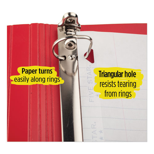 Reinforced Filler Paper, 3-hole, 8.5 X 11, College Rule, 100-pack