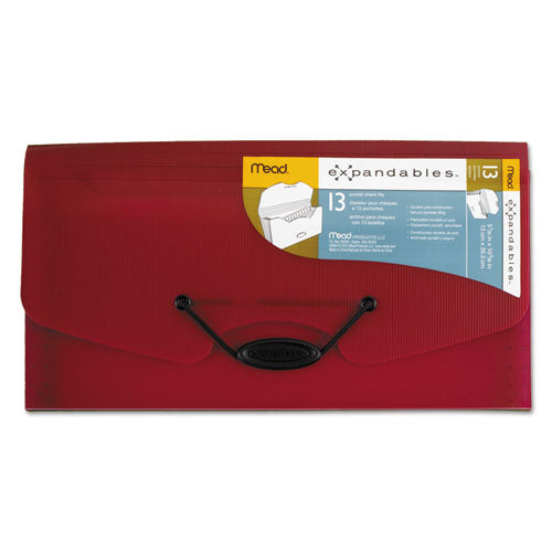 Expandables Expanding File For Checks, 13 Sections, 1-13-cut Tab, Randomly Assorted