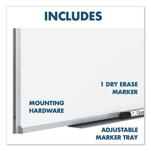Dry-erase Board, Melamine Surface, 48 X 36, Silver Aluminum Frame