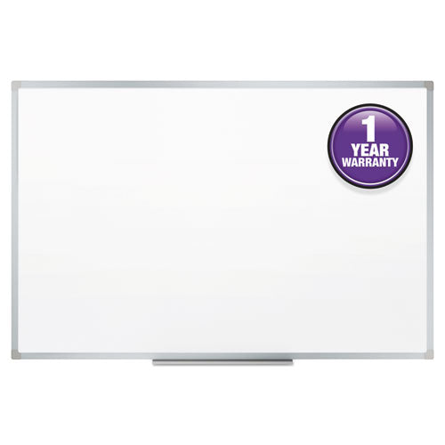 Dry-erase Board, Melamine Surface, 48 X 36, Silver Aluminum Frame