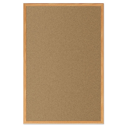 Cork Bulletin Board, 48 X 36, Oak Frame
