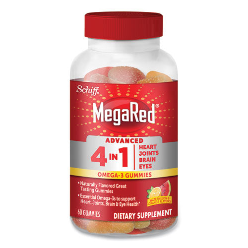Advanced 4-in-1 Omega-3 Gummies, 60 Count