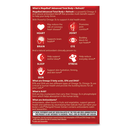 Advanced Total Body Refresh Omega, 65 Count