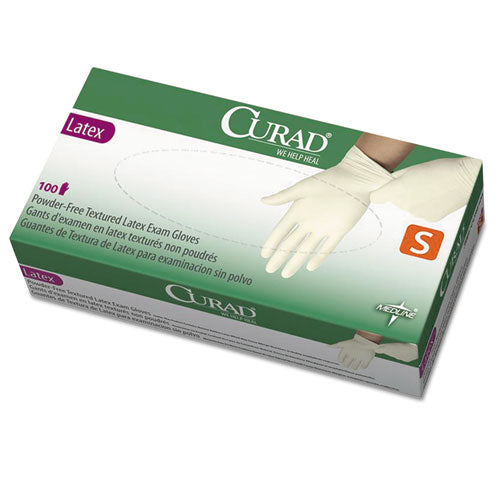 Latex Exam Gloves, Powder-free, X-large, 90-box
