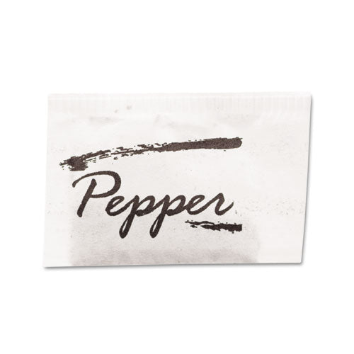 Pepper Packets, 0.1 Grams, 3,000-carton
