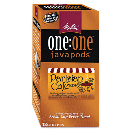 One:one Coffee Pods, Parisian Cafe, 18 Pods-box