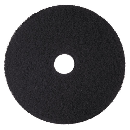 Low-speed High Productivity Floor Pads 7300, 14" Diameter, Black, 5-carton