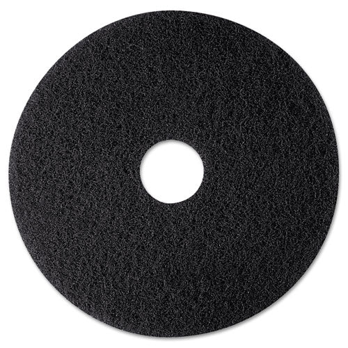 High Productivity Floor Pad 7300, 19" Diameter, Black, 5-carton