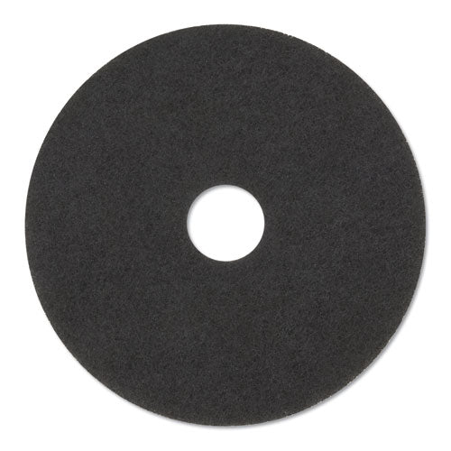 Low-speed Stripper Floor Pad 7200, 19" Diameter, Black, 5-carton