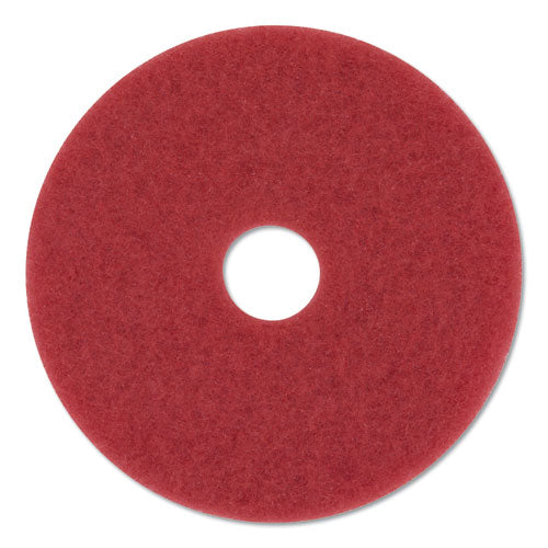 Low-speed Buffer Floor Pads 5100, 20" Diameter, Red, 5-carton