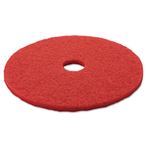 Low-speed Buffer Floor Pads 5100, 20" Diameter, Red, 5-carton