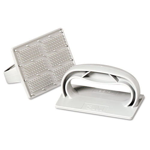 Twist-lok Pad Holder, 3 1-2" X 4 3-4" X 2 1-2" , Light Gray, 10-carton