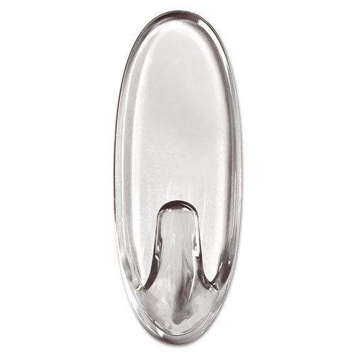 All Weather Hooks And Strips, Plastic, Medium, 2 Hooks And 4 Strips-pack