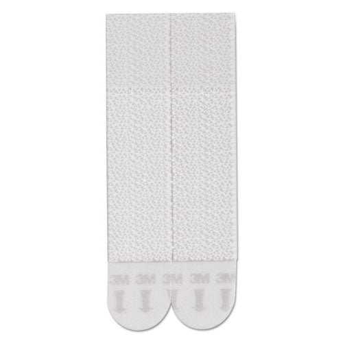 Picture Hanging Strips, Removable, 0.5" X 3.63", White, 4 Pairs-pack
