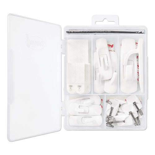 General Purpose Hooks, Variety Pack, Assorted Sizes, 54 Pieces-pack