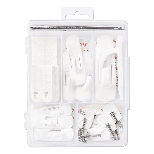 General Purpose Hooks, Variety Pack, Assorted Sizes, 54 Pieces-pack
