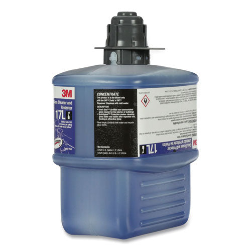 Glass Cleaner And Protector Concentrate, 1.9 L Twist N' Fill Bottle, 6-carton