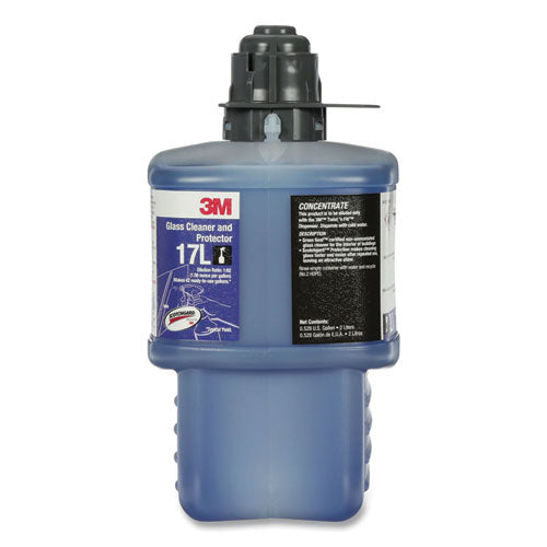 Glass Cleaner And Protector Concentrate, 1.9 L Twist N' Fill Bottle, 6-carton
