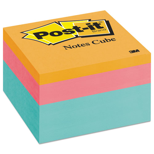 Original Cubes, 3 X 3, Aqua Wave, 470-sheet