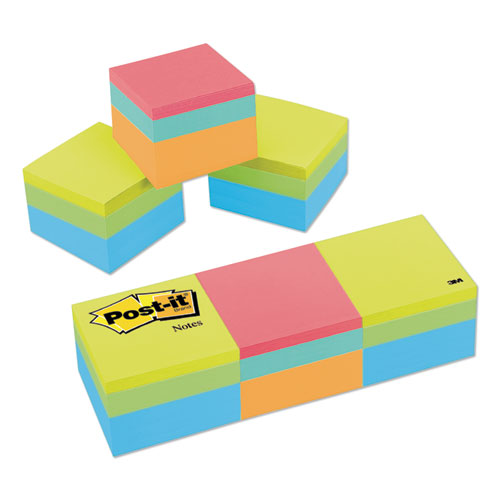 Original Cubes, 3 X 3, Seafoam Wave, 490-sheet