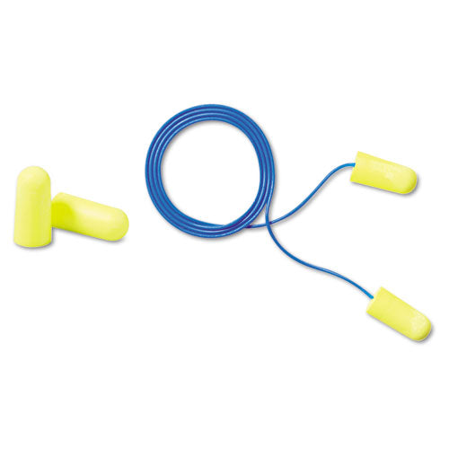 E·a·rsoft Yellow Neon Soft Foam Earplugs, Uncorded, Regular Size, 200 Pairs