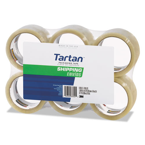 3710 Packaging Tape, 3" Core, 1.88" X 54.6 Yds, Clear, 6-pack