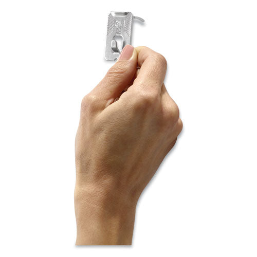 Claw Drywall Picture Hanger, Holds 15 Lbs, 5 Hooks And 5 Spot Markers, Stainless Steel