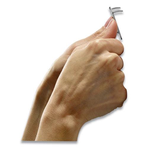 Claw Drywall Picture Hanger, Holds 15 Lbs, 5 Hooks And 5 Spot Markers, Stainless Steel