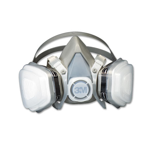 Dual Cartridge Respirator Assembly 52p71, Organic Vapor-p95, Medium
