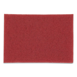 Buffer Floor Pads 5100, 20 X 14, Red, 10-carton